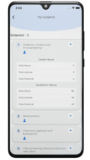 IHSM Students Screenshot 3
