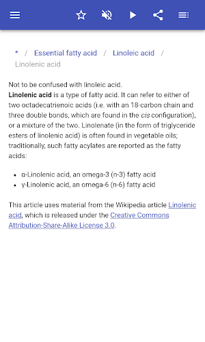 Fatty acids Screenshot 3