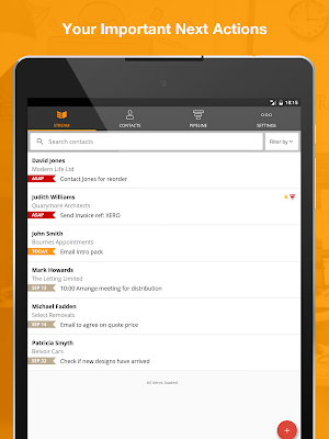 OnePageCRM: Mobile Sales CRM screenshot 7