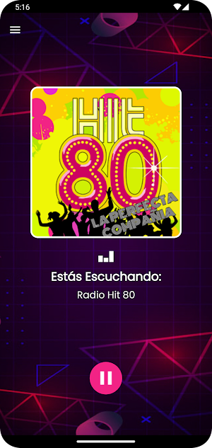 Radio Hit 80 Screenshot 2
