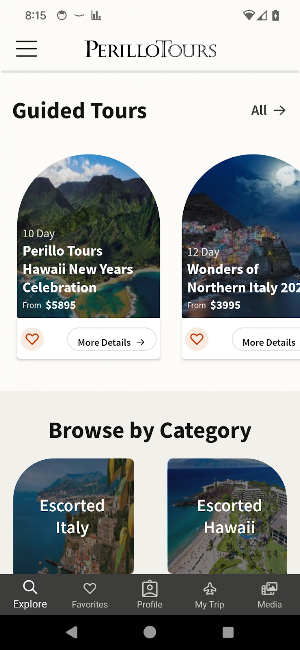Perillo Tours Screenshot 0