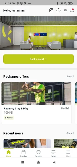 PDP-Padel Screenshot 3