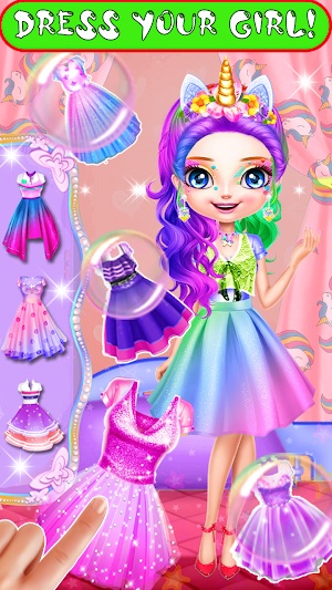 Princess Kids Makeup & DressUp Screenshot 0