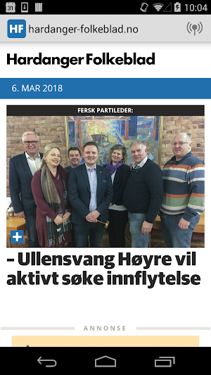 hardanger-folkeblad.no Screenshot 0