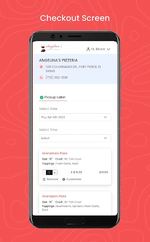 Angelina's Pizzeria Screenshot 2