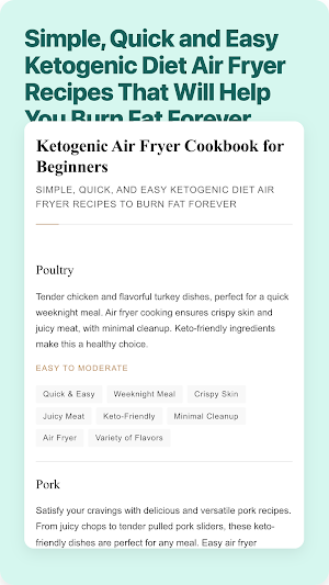 Air-Fried Keto Made Simple Screenshot 1