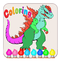 Coloring Godzilla VS Kong Easy