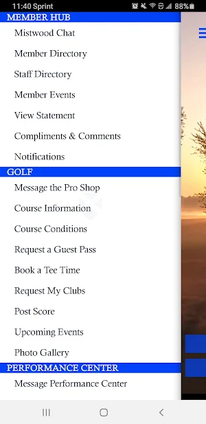 Mistwood Golf Club Screenshot 1