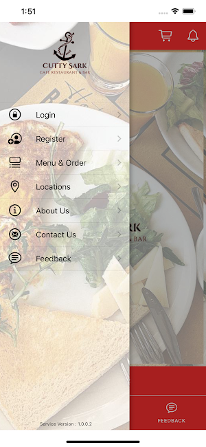 Cutty Sark Restaurant Screenshot 1