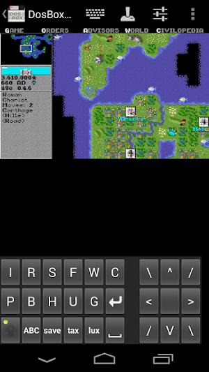 CivKeys Keyboard Screenshot 1