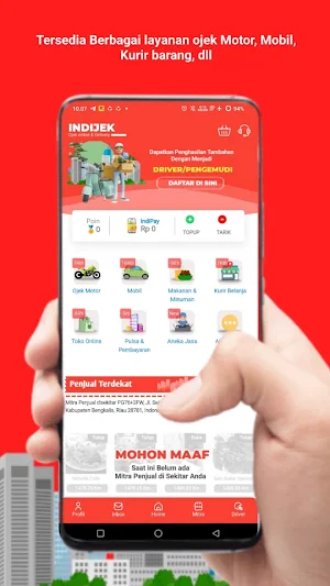 INDIJEK- Ojek Online Sampang Screenshot 0