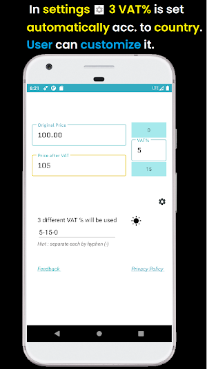 Vat Calculator 2022 Screenshot 3