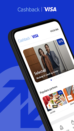 Cashbackmedvisa.dk Screenshot 0
