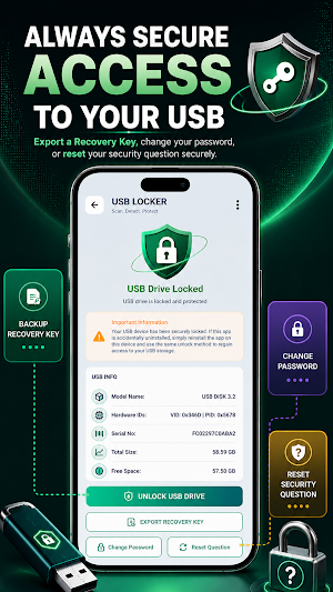 USB Drive Lock & OTG Manager Screenshot 2