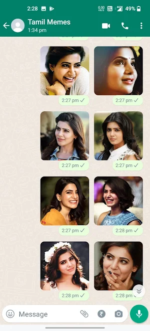 Samantha Stickers Screenshot 1