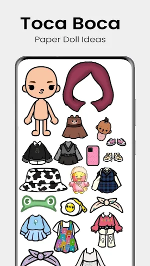 Toca Boca Paper Doll Ideas Screenshot 0