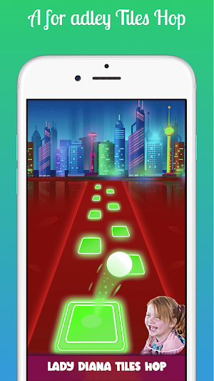 a for adley Music Tiles Hop Screenshot 3