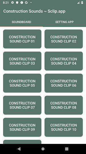 Construction Sound Collections ~ Sclip.app Screenshot 0