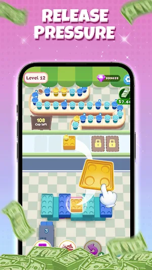 Cake Jam: Sort & Cash Prize Screenshot 1