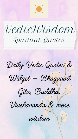 VedicWisdom - Spiritual Quotes Screenshot 0