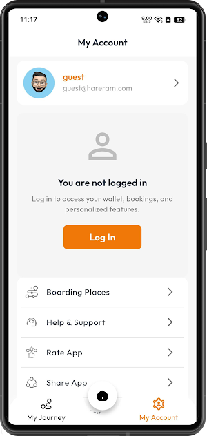 Hareram Motor Transport Screenshot 2