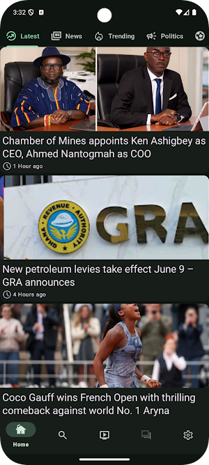 Channel One News Ghana Live Screenshot 0