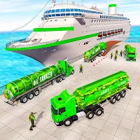 Army Oil Tanker Driving games
