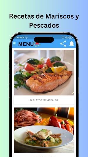 Recetas de Mariscos y Pescado Screenshot 2