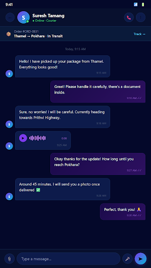 Tufan App Screenshot 1