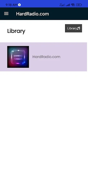 HardRadio.com Screenshot 2