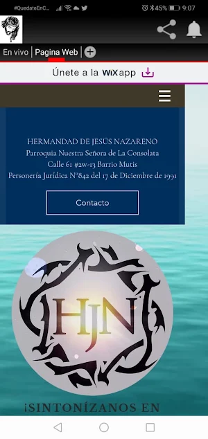 Voz Nazarena Estereo Screenshot 2