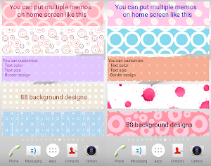 Sticky Memo Notepad *Dots* Screenshot 3