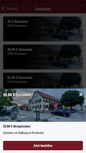 Landgasthof Ochsen Screenshot 1