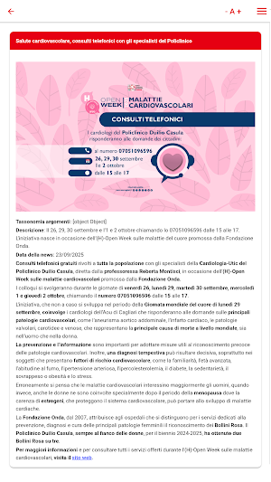 AOU Cagliari Screenshot 1
