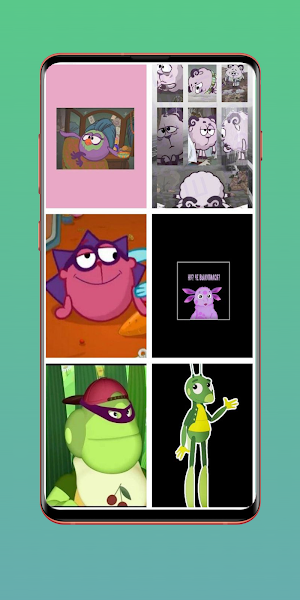 Лунтик Смешарики Обои HD Screenshot 3