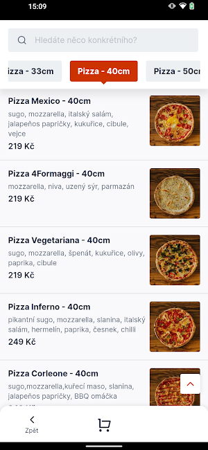 Pizza Alla Stazione Pardubice Screenshot 1