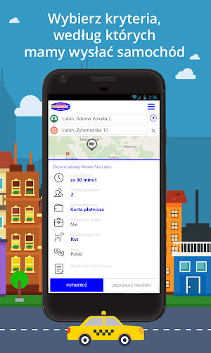 Rondo Taxi Lubin Screenshot 2