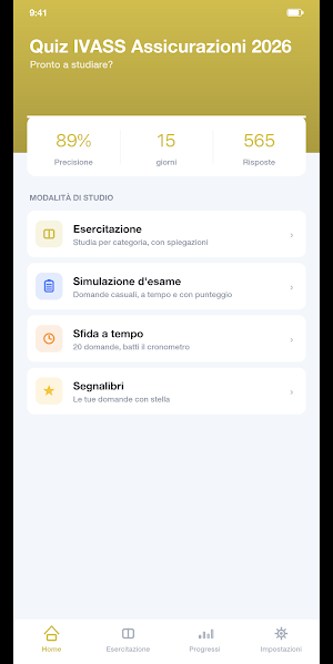 Quiz IVASS Assicurazioni 2026 Screenshot 0