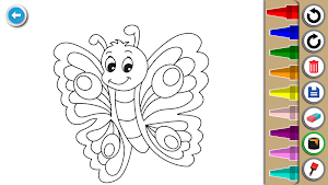 Kids Coloring Book : Cute Animals Coloring Pages Screenshot 2