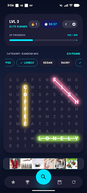 WordSearch Premium Word Puzzle Screenshot 1