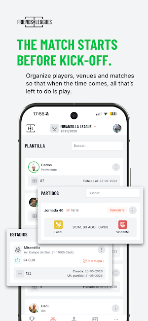 Friends Leagues Screenshot 2
