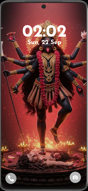 Maa Kali HD Wallpaper Screenshot 2