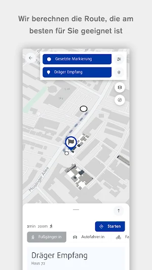 Dräger Navi Screenshot 3