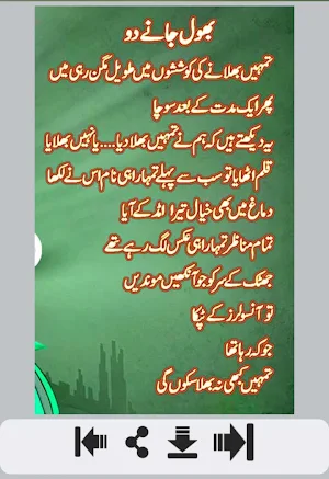 Bhool Urdu Shayari بھول اردو شاعری Screenshot 1