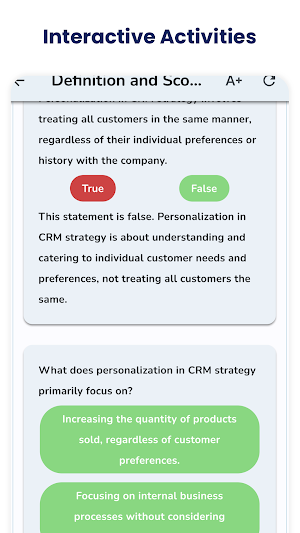 CRM Quick Notes Screenshot 2