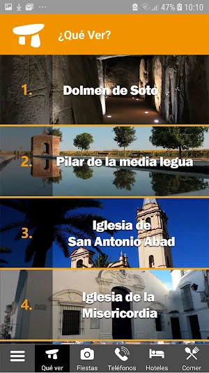 Guía turística de Trigueros. Screenshot 1