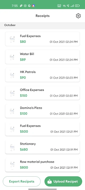 Business Bookkeeping Screenshot 1