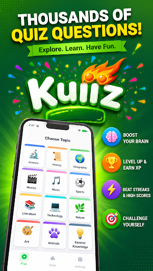 Kuiiz: Trivia & Quiz Game Screenshot 1