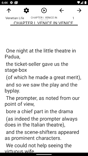 Book, Venetian Life Screenshot 1