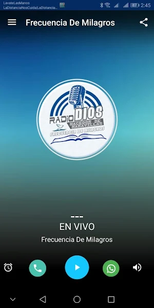 Frecuencia de Milagros Bolivia Screenshot 1